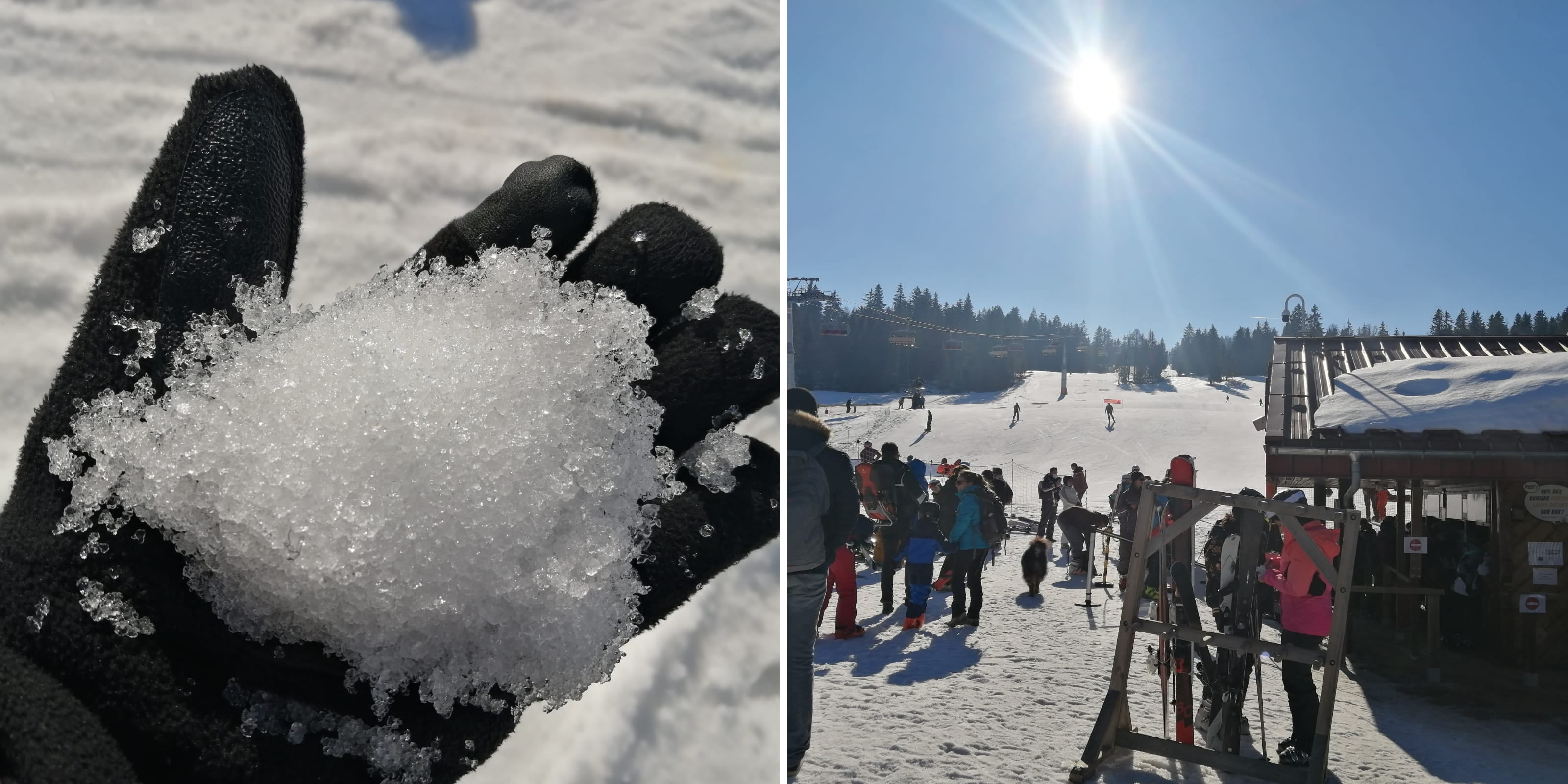 neige et piste de ski