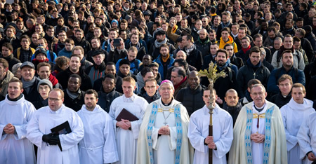 Rassemblements des séminaristes de France à Paris